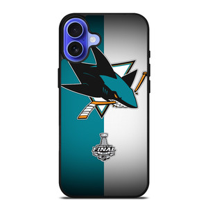 SAN JOSE SHARKS STANLEY CUP iPhone 16 Case Cover SAN JOSE SHARKS STANLEY CUP iPhone 16 Case Cover