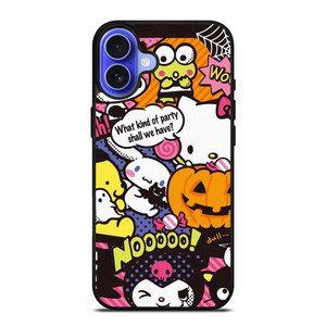 SANRIO HELLO KITTY HALLOWEEN iPhone 16 Case Cover SANRIO HELLO KITTY HALLOWEEN iPhone 16 Case Cover
