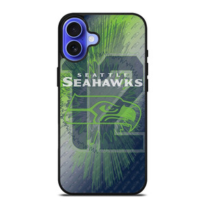 SEATTLE SEAHAWKS FOOTBALL 12 MAN LOGO iPhone 16 Case Cover SEATTLE SEAHAWKS FOOTBALL 12 MAN LOGO iPhone 16 Case Cover