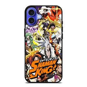 SHAMAN KING ANIME COLLAGE iPhone 16 Case Cover SHAMAN KING ANIME COLLAGE iPhone 16 Case Cover