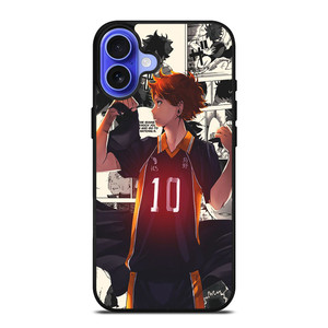 SHOYO HINATA HAIKYUU ANIME COLLAGE iPhone 16 Case Cover