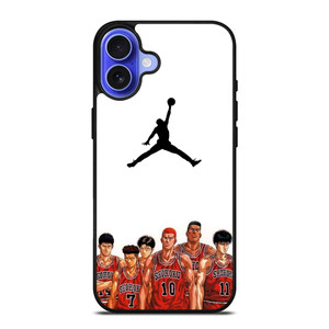 SLAM DUN ANIME AIR JORDAN iPhone 16 Case Cover SLAM DUN ANIME AIR JORDAN iPhone 16 Case Cover