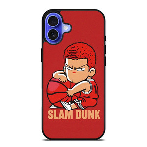 SLAM DUNK HANAMICHI SAKURAGI CARTOON iPhone 16 Case Cover SLAM DUNK HANAMICHI SAKURAGI CARTOON iPhone 16 Case Cover