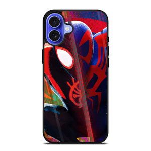 SPIDERMAN ACROSS THE SPIDER VERSE MILES MORALES iPhone 16 Case Cover SPIDERMAN ACROSS THE SPIDER VERSE MILES MORALES iPhone 16 Case Cover