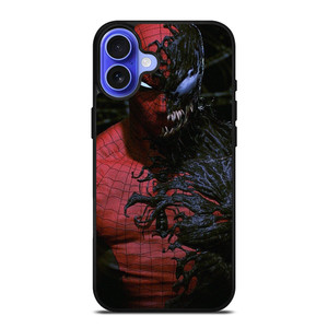 SPIDERMAN AND VENOM ART iPhone 16 Case Cover SPIDERMAN AND VENOM ART iPhone 16 Case Cover
