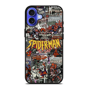 SPIDERMAN MARVEL COMICS iPhone 16 Case Cover SPIDERMAN MARVEL COMICS iPhone 16 Case Cover