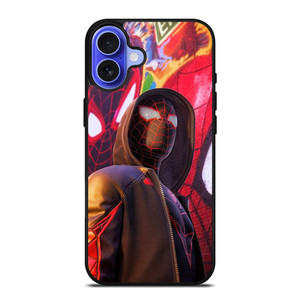 SPIDERMAN MILES MORALES POSTER iPhone 16 Case Cover SPIDERMAN MILES MORALES POSTER iPhone 16 Case Cover