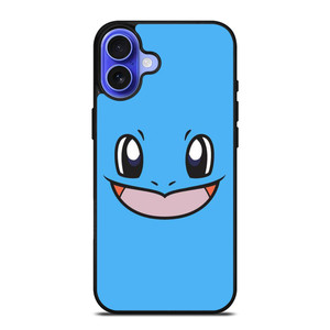 SQUIRTLE POKEMON FLAT CUTE iPhone 16 Case Cover