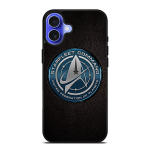 STARFLEET METAL BADGE iPhone 16 Case Cover