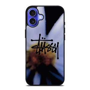 STUSSY DAISY LOGO iPhone 16 Case Cover STUSSY DAISY LOGO iPhone 16 Case Cover
