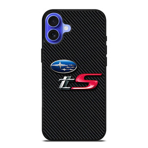 SUBARU WRX TS CARBON EMBLEM iPhone 16 Case Cover SUBARU WRX TS CARBON EMBLEM iPhone 16 Case Cover