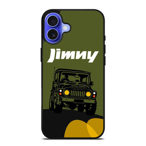 SUZUKI JIMNY ILLUSTRATION LOGO iPhone 16 Case Cover