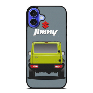 SUZUKI JIMNY JEEP CAR ILLUSTRATION iPhone 16 Case Cover SUZUKI JIMNY JEEP CAR ILLUSTRATION iPhone 16 Case Cover