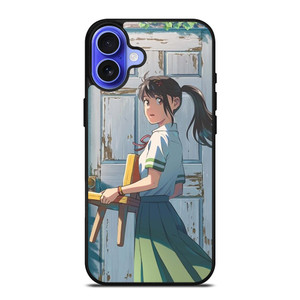 SUZUME NO TOJIMARI ANIME iPhone 16 Case Cover SUZUME NO TOJIMARI ANIME iPhone 16 Case Cover