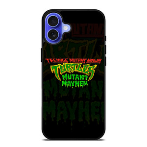 TEENAGE MUTANT NINJA TURTLES MAYHEM LOGO iPhone 16 Case Cover