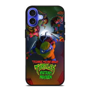 TEENAGE MUTANT NINJA TURTLES MAYHEM MOVIES iPhone 16 Case Cover TEENAGE MUTANT NINJA TURTLES MAYHEM MOVIES iPhone 16 Case Cover