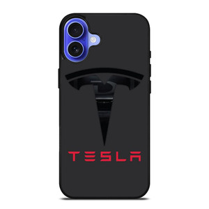 TESLA SILHOUETTE LOGO iPhone 16 Case Cover TESLA SILHOUETTE LOGO iPhone 16 Case Cover