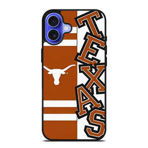TEXAS LONGHORNS SYMBOL iPhone 16 Case Cover TEXAS LONGHORNS SYMBOL iPhone 16 Case Cover