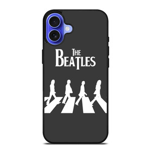 THE BEATLES ABBEY ROAD SILHOUETTE iPhone 16 Case Cover THE BEATLES ABBEY ROAD SILHOUETTE iPhone 16 Case Cover