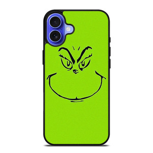 THE GRINCH SMILE LINE ART iPhone 16 Case Cover THE GRINCH SMILE LINE ART iPhone 16 Case Cover