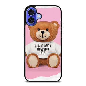 THIS IS NOT MOSCHINO TOY BEAR iPhone 16 Case Cover THIS IS NOT MOSCHINO TOY BEAR iPhone 16 Case Cover
