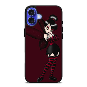 TINKERBELL EVIL GOTHIC CARTOON iPhone 16 Case Cover TINKERBELL EVIL GOTHIC CARTOON iPhone 16 Case Cover