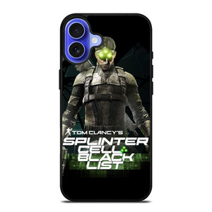 TOM CLANCY'S SPLINTER CELL BLACKLIST iPhone 16 Case Cover TOM CLANCY'S SPLINTER CELL BLACKLIST iPhone 16 Case Cover