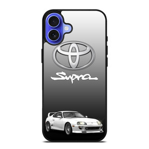 TOYOTA SUPRA CAR WHITE EMBLEM iPhone 16 Case Cover
