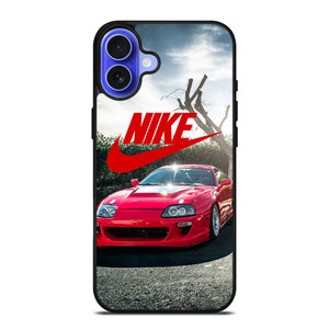 TOYOTA SUPRA MK4 NIKE iPhone 16 Case Cover TOYOTA SUPRA MK4 NIKE iPhone 16 Case Cover