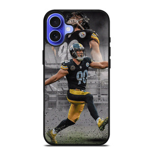 TRENT JORDAN WATT PITTSBURGH STEELERS iPhone 16 Case Cover TRENT JORDAN WATT PITTSBURGH STEELERS iPhone 16 Case Cover