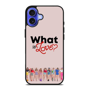 TWICE WHAT IS LOVE iPhone 16 Case Cover TWICE WHAT IS LOVE iPhone 16 Case Cover