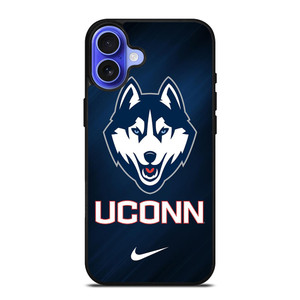 UCONN HUSKIES BASKETBALL NIKE iPhone 16 Case Cover UCONN HUSKIES BASKETBALL NIKE iPhone 16 Case Cover