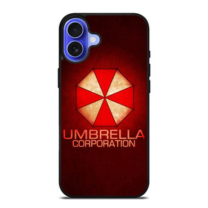 UMBRELLA CORPORATION SYMBOL iPhone 16 Case Cover UMBRELLA CORPORATION SYMBOL iPhone 16 Case Cover