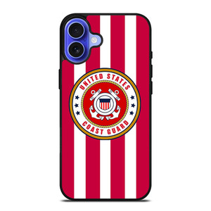 UNITED STATES COAST GUARD BADGE iPhone 16 Case Cover UNITED STATES COAST GUARD BADGE iPhone 16 Case Cover