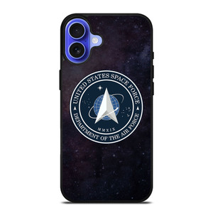 UNITED STATES SPACE FORCE BADGE iPhone 16 Case Cover