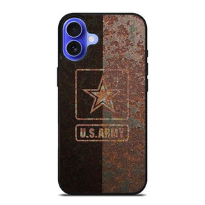US ARMY RUSTY LOGO iPhone 16 Case Cover US ARMY RUSTY LOGO iPhone 16 Case Cover