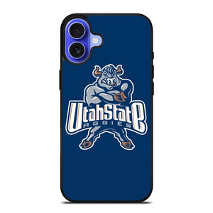 UTAH STATE AGGIES SYMBOL iPhone 16 Case Cover UTAH STATE AGGIES SYMBOL iPhone 16 Case Cover