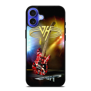 VAN HALEN GUITAR LOGO iPhone 16 Case Cover