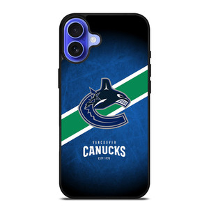 VANCOUVER CANUCKS HOCKEY TEAM LOGO iPhone 16 Case Cover VANCOUVER CANUCKS HOCKEY TEAM LOGO iPhone 16 Case Cover