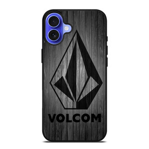 VOLCOM SKATE WOOD LOGO iPhone 16 Case Cover VOLCOM SKATE WOOD LOGO iPhone 16 Case Cover