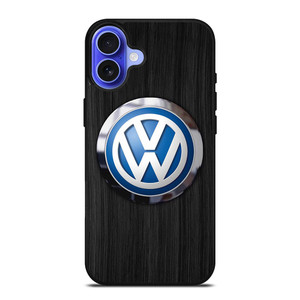VOLKSWAGEN VW WOODEN EMBLEM iPhone 16 Case Cover VOLKSWAGEN VW WOODEN EMBLEM iPhone 16 Case Cover