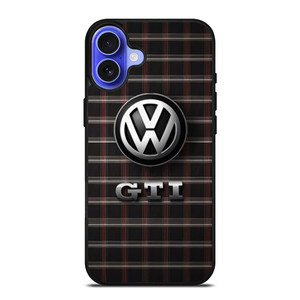 VW VOLKSWAGEN GTI METAL EMBLEM iPhone 16 Case Cover VW VOLKSWAGEN GTI METAL EMBLEM iPhone 16 Case Cover
