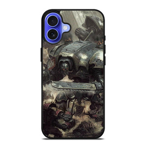WARHAMMER BLACK TEMPLAR GAMES iPhone 16 Case Cover WARHAMMER BLACK TEMPLAR GAMES iPhone 16 Case Cover