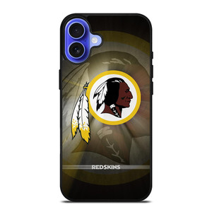 WASHINGTON REDSKINS METAL ICON iPhone 16 Case Cover WASHINGTON REDSKINS METAL ICON iPhone 16 Case Cover