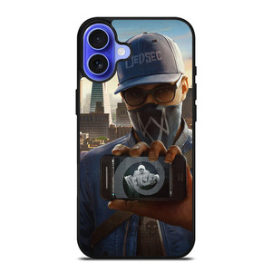 WATCH DOGS 2 MARCUS iPhone 16 Case Cover WATCH DOGS 2 MARCUS iPhone 16 Case Cover