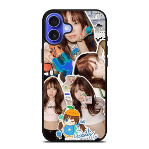 WENDY RED VELVET COLLAGE iPhone 16 Case Cover WENDY RED VELVET COLLAGE iPhone 16 Case Cover