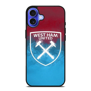 WEST HAM UNITED FC THE HAMMER iPhone 16 Case Cover