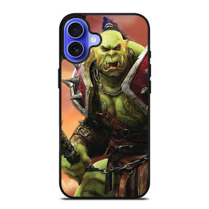 WORLD OF WARCRAFT ORC GAMES iPhone 16 Case Cover WORLD OF WARCRAFT ORC GAMES iPhone 16 Case Cover