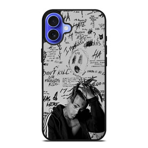 XXXTENTACION RAPPER SCRIBBLE iPhone 16 Case Cover XXXTENTACION RAPPER SCRIBBLE iPhone 16 Case Cover