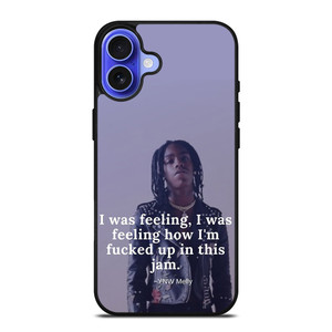 YNW MELLY RAPPER QUOTES iPhone 16 Case Cover YNW MELLY RAPPER QUOTES iPhone 16 Case Cover
